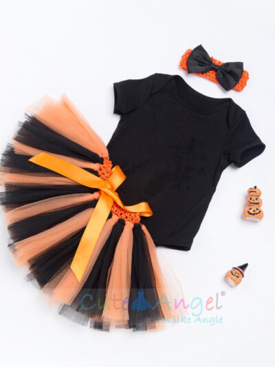 Baby Halloween Bodysuit and Tutu Set Baby Halloween Bodysuit and Tutu Set