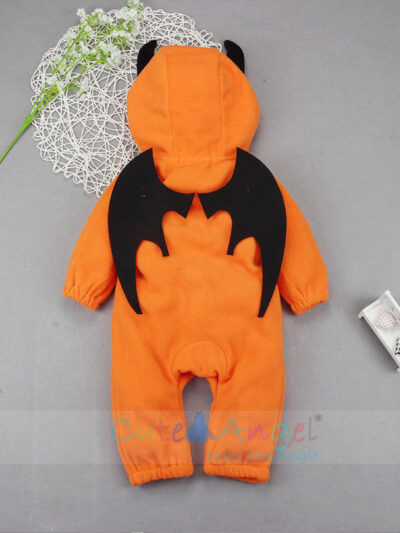 Baby Pumpkin Hooded Romper Baby Pumpkin Hooded Romper