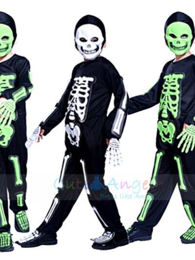 Skeleton Costume with Mask